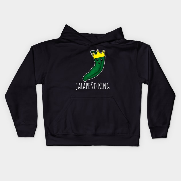 Jalapeno King Kids Hoodie by LunaMay